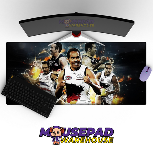 Adelaide Crows V4 Mousepad Deskmat Mockup