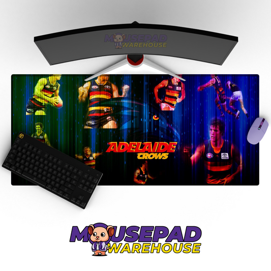 Adelaide Crows V8 Mousepad Deskmat Mockup