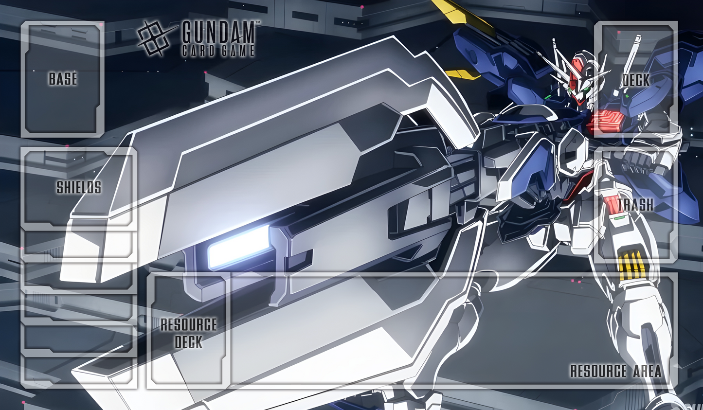 Aerial Cannon Gundam TCG Playmat