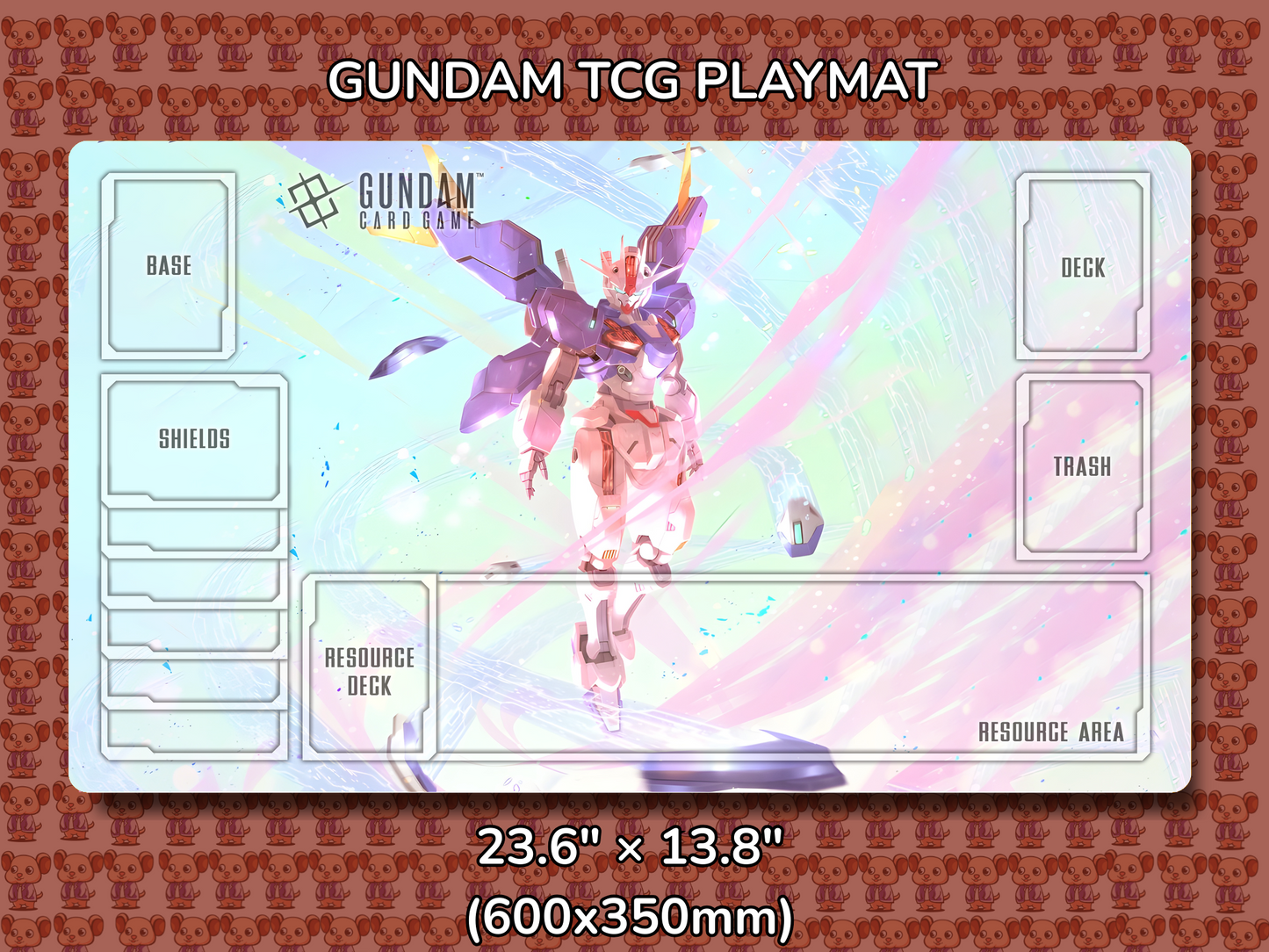 Aerial Rebuild alt Gundam TCG Playmat Mockup