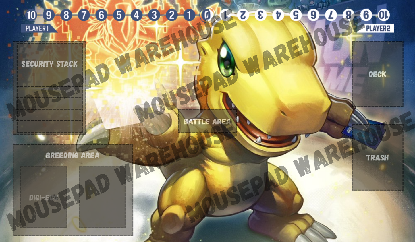 Agumon Digimon Card Game Playmat