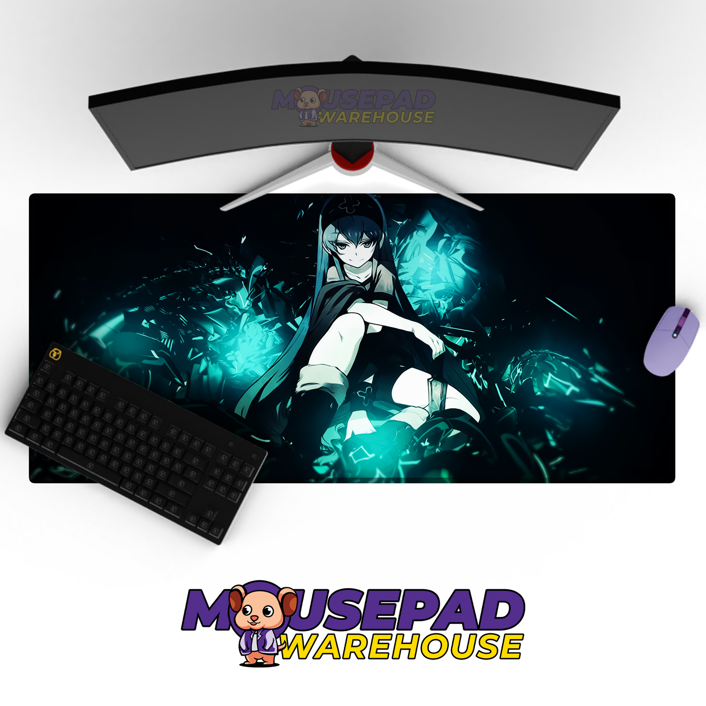 Akame ga Kill V11 Mousepad Deskmat Mockup