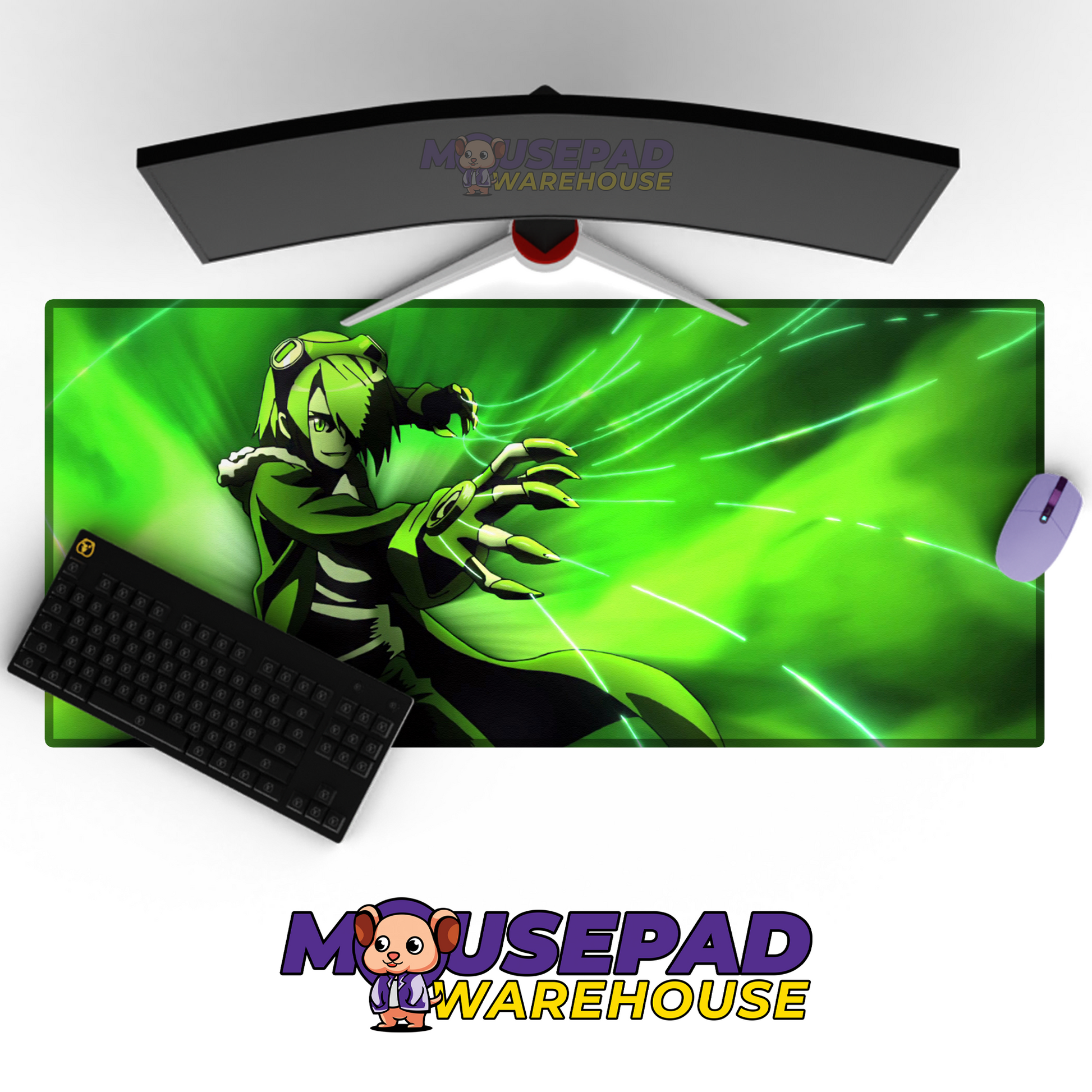 Akame ga Kill V12 Mousepad Deskmat Mockup