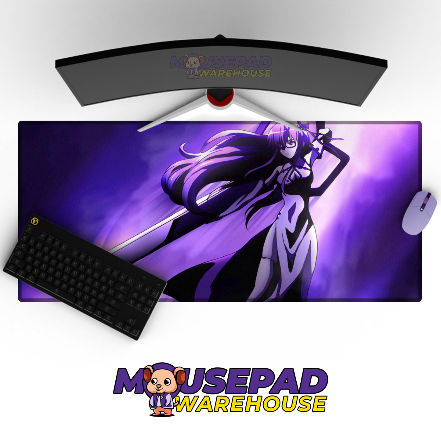 Akame ga Kill V13 Mousepad Deskmat Mockup