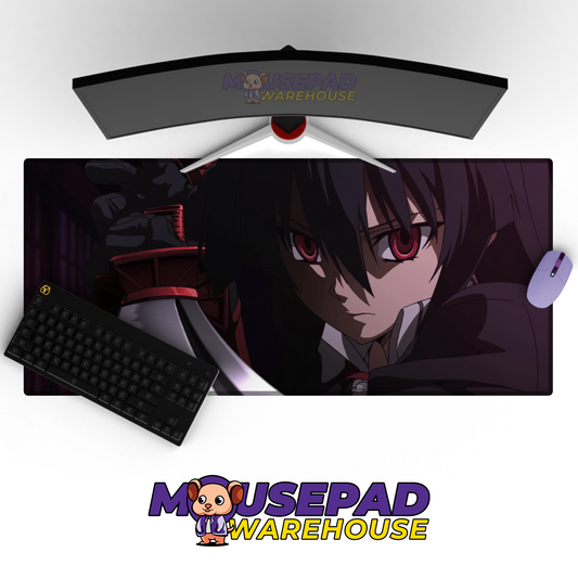 Akame ga Kill V5 Mousepad Deskmat Mockup
