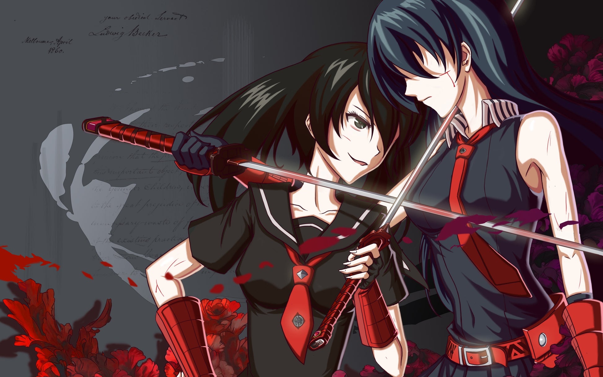 Akame ga Kill V9 Mousepad Deskmat