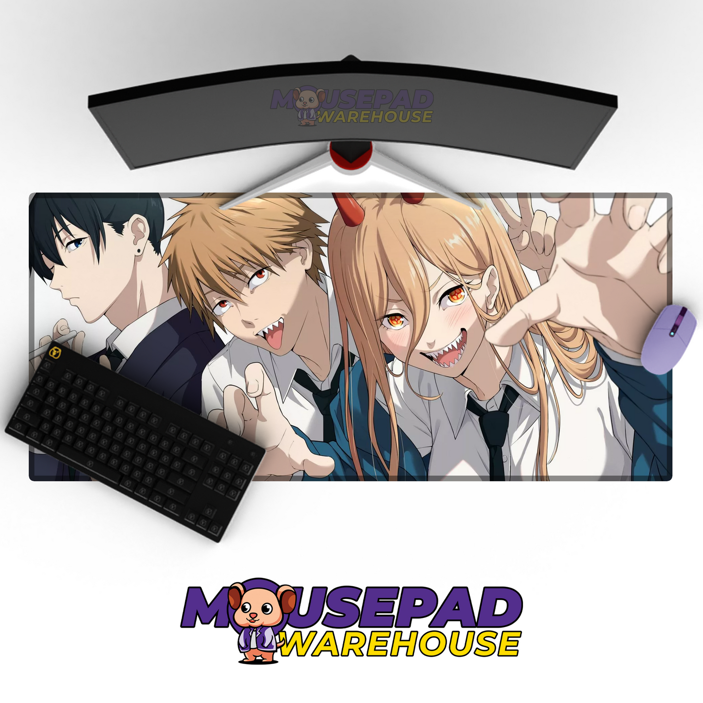 Aki Denji Power Chainsaw Man V43 Mockup