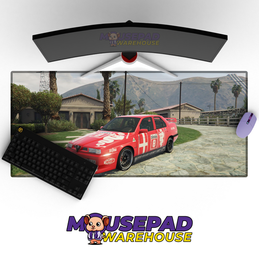 Alfa Romeo 155 Q4 V10 Mousepad Mockup