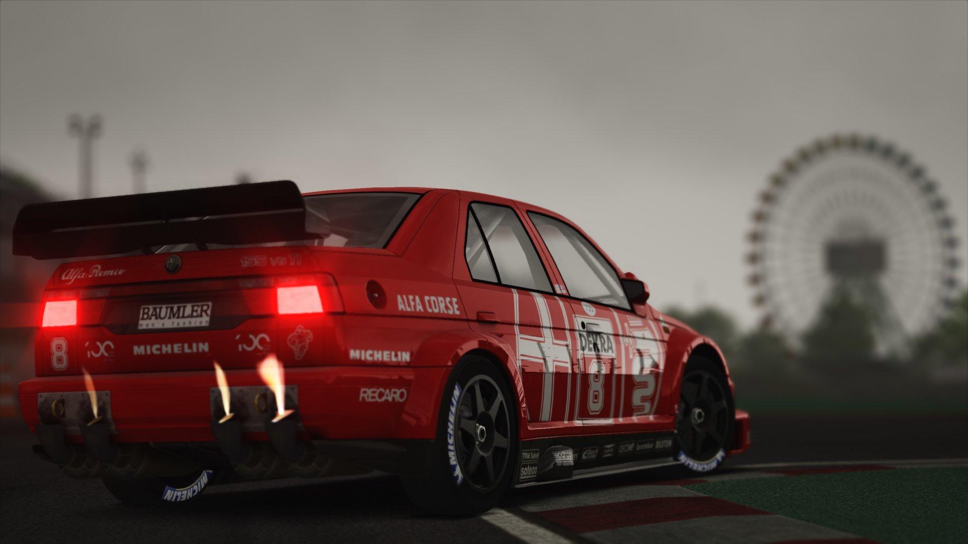 Alfa Romeo 155 Q4 V14 Mousepad