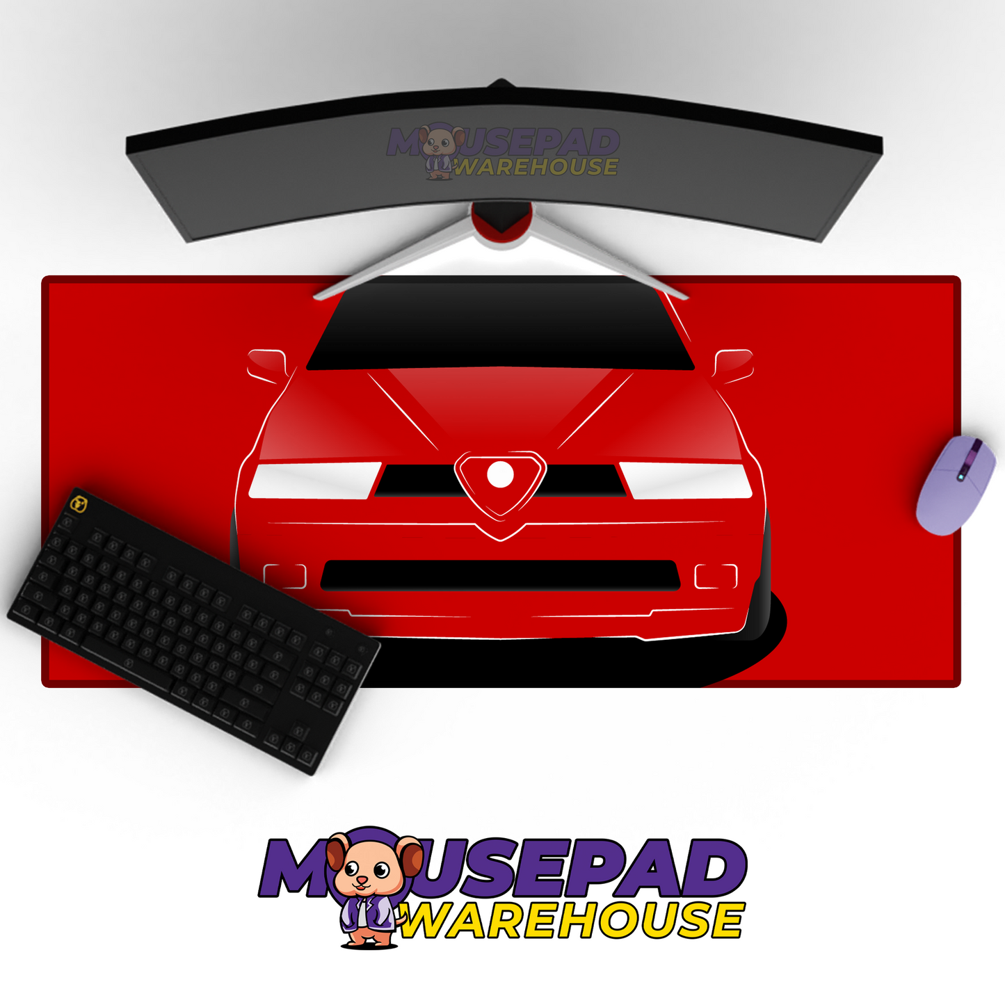Alfa Romeo 155 Q4 V15 Mousepad Mockup