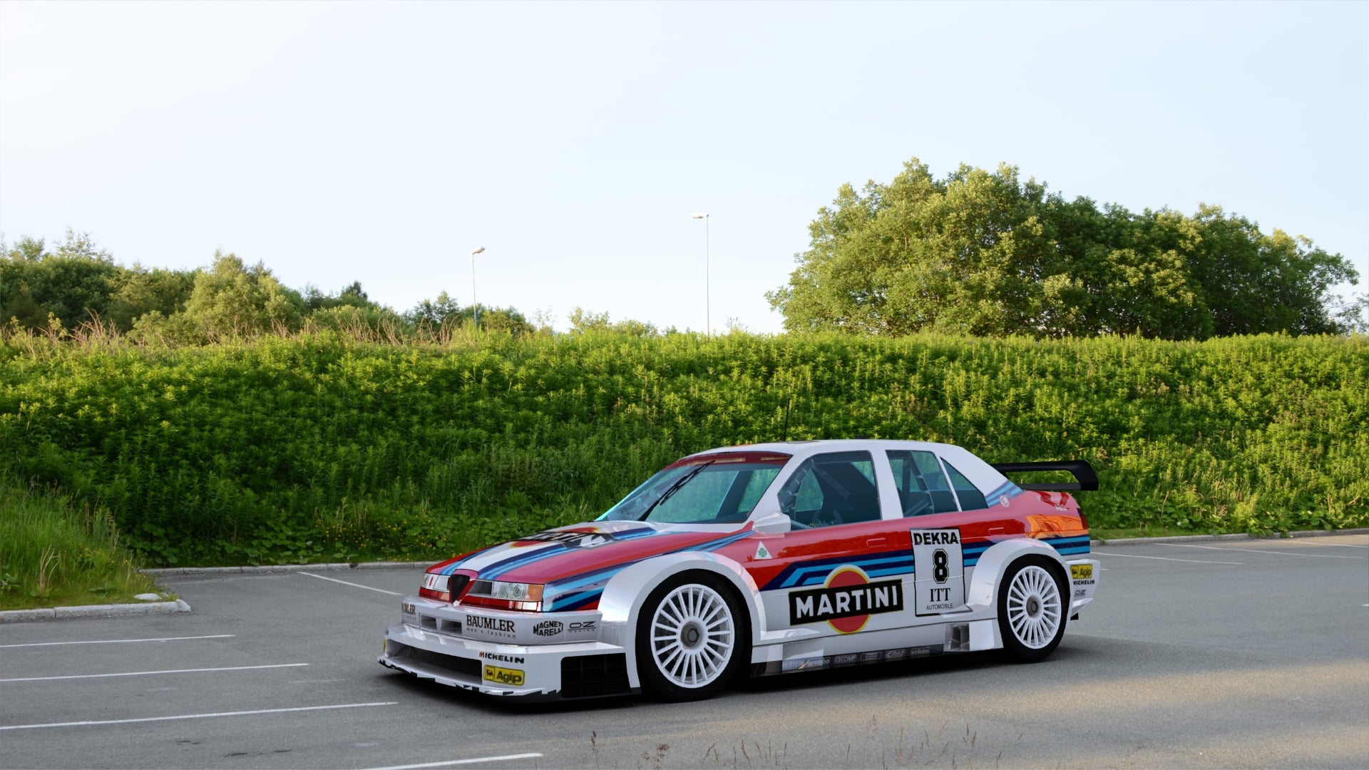 Alfa Romeo 155 Q4 V16 Mousepad