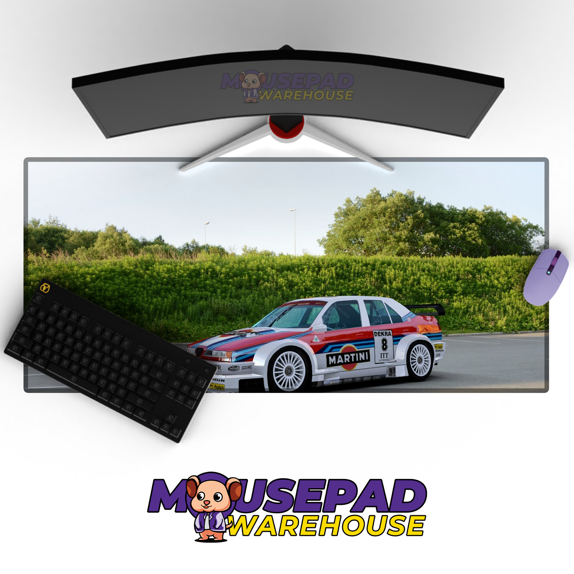 Alfa Romeo 155 Q4 V16 Mousepad Mockup
