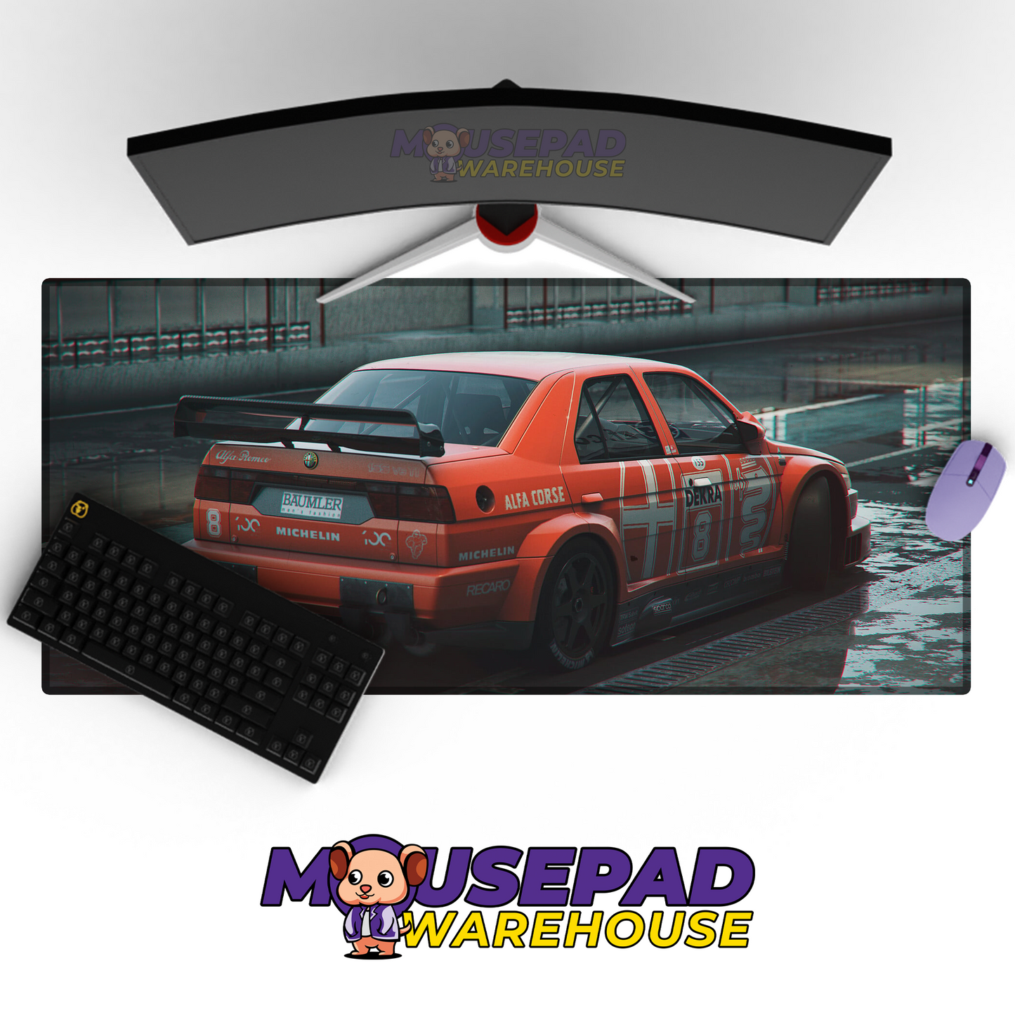 Alfa Romeo 155 Q4 V3 Mousepad Mockup