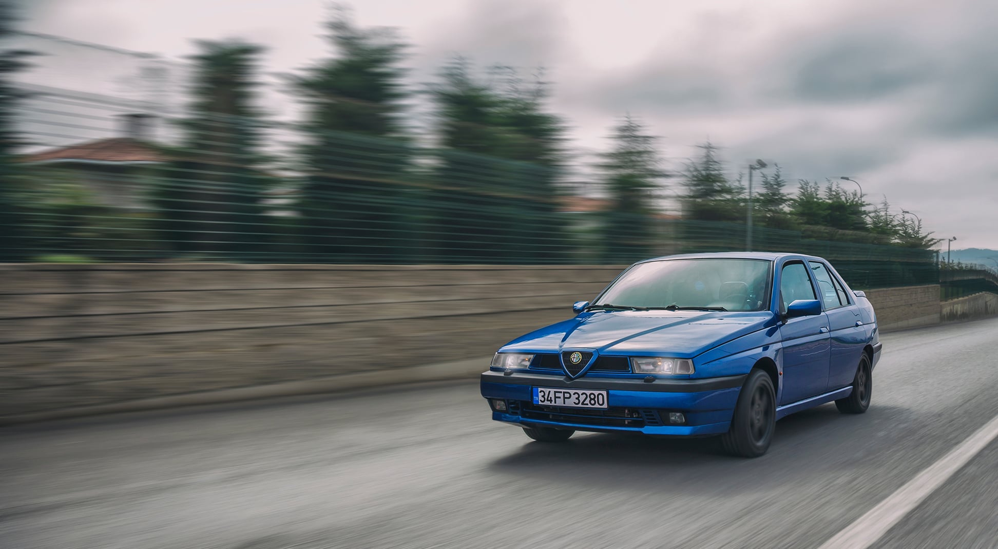 Alfa Romeo 155 Q4 V4 Mousepad