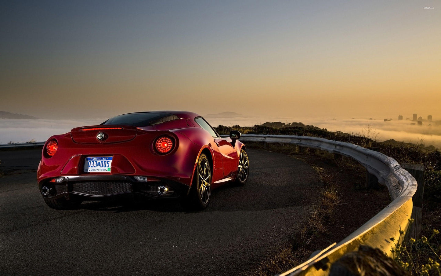 Alfa Romeo 4C V10 Mousepad