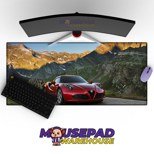 Alfa Romeo 4C V15 Mousepad Mockup