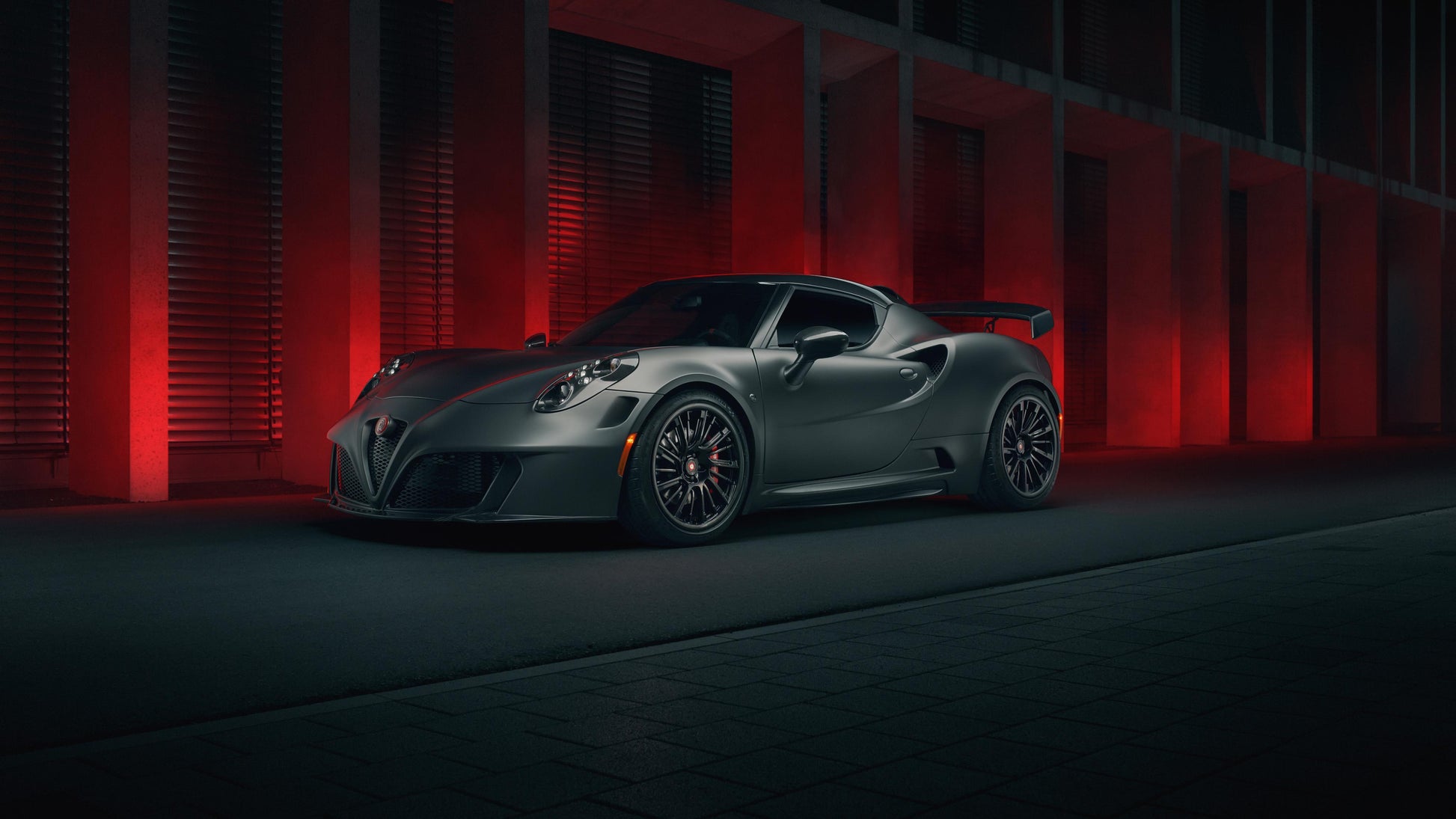 Alfa Romeo 4C V17 Mousepad