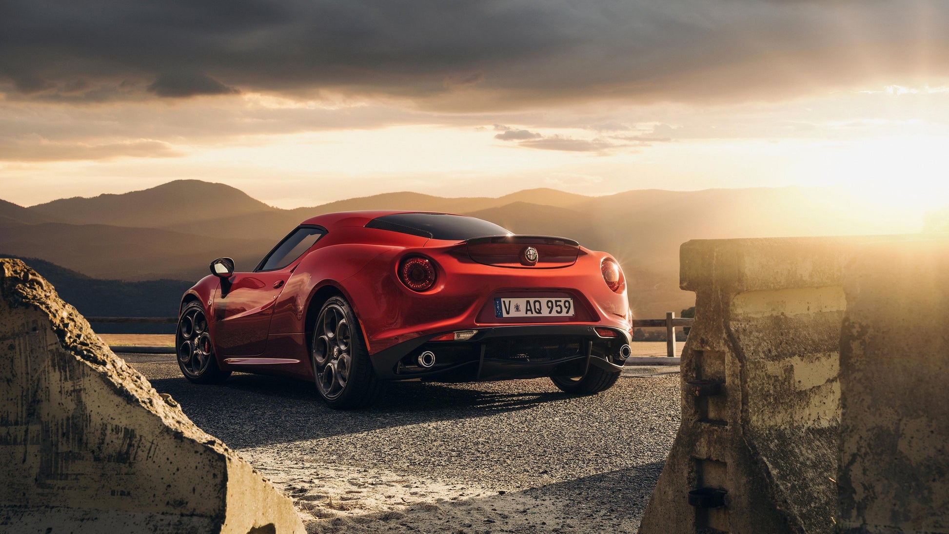 Alfa Romeo 4C V19 Mousepad