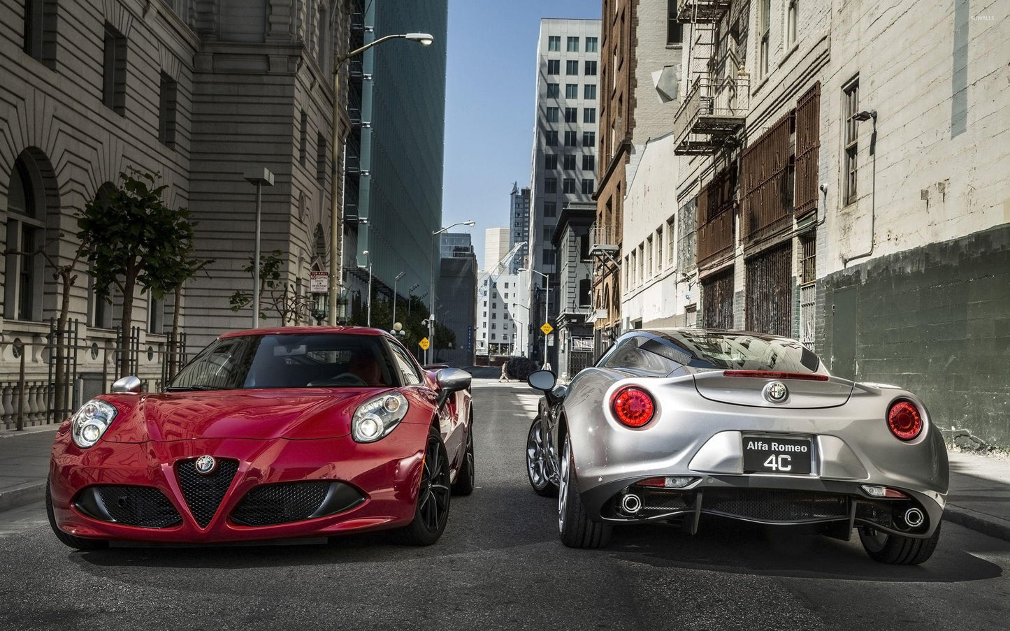 Alfa Romeo 4C V20 Mousepad