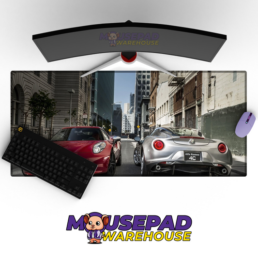 Alfa Romeo 4C V20 Mousepad Mockup