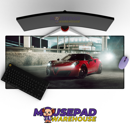 Alfa Romeo 4C V21 Mousepad Mockup
