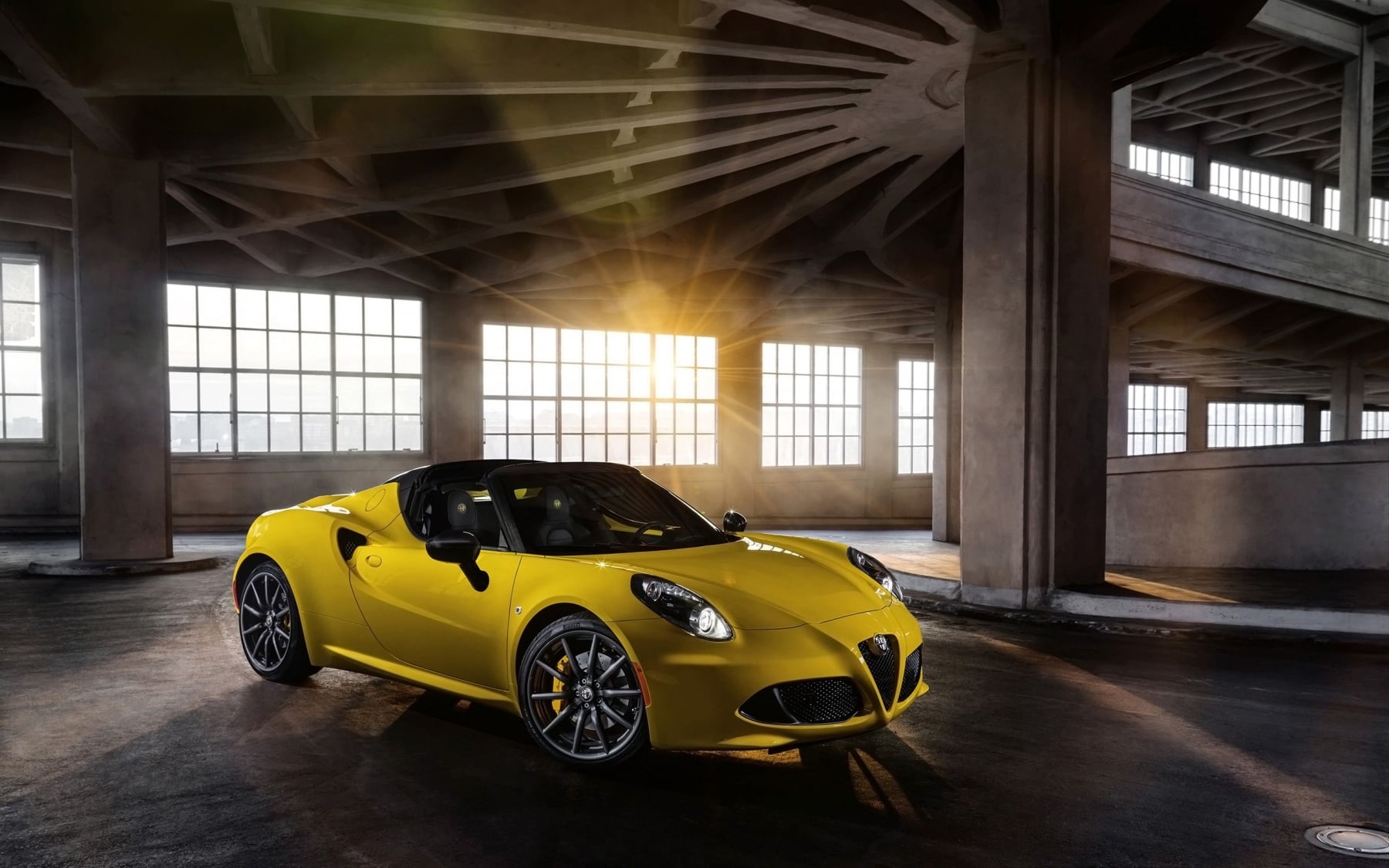 Alfa Romeo 4C V24 Mousepad
