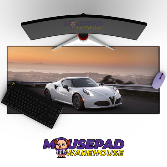 Alfa Romeo 4C V28 Mousepad Mockup