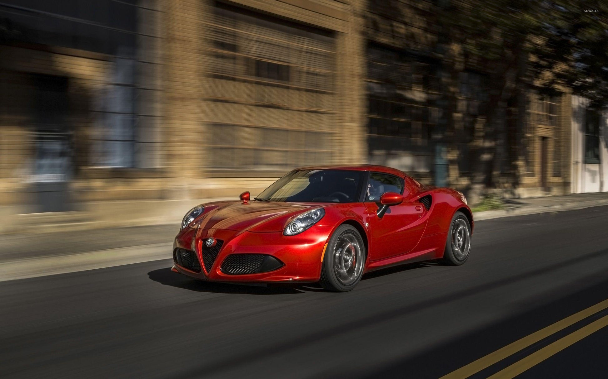 Alfa Romeo 4C V30 Mousepad