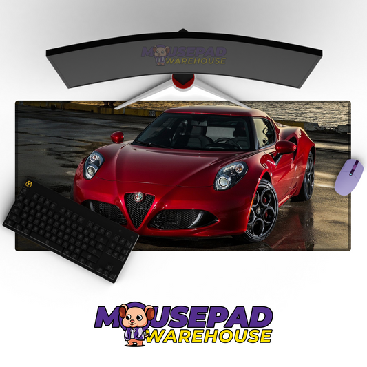 Alfa Romeo 4C V33 Mousepad Mockup