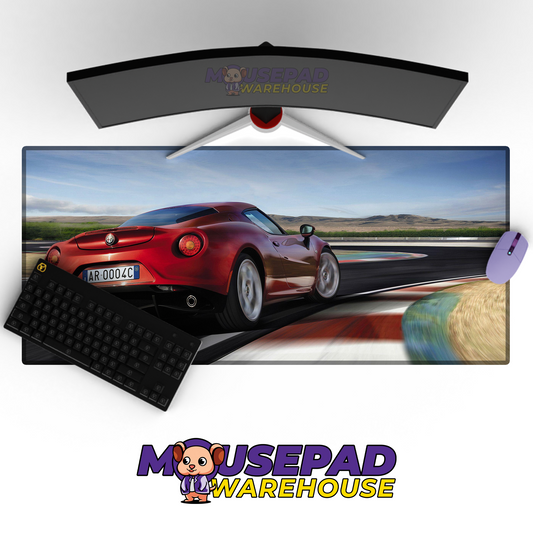 Alfa Romeo 4C V36 Mousepad Mockup