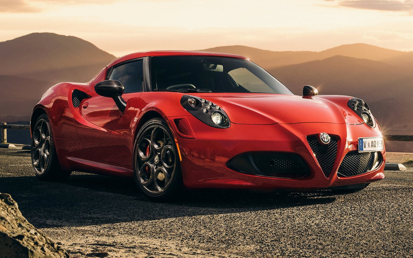 Alfa Romeo 4C V3 Mousepad