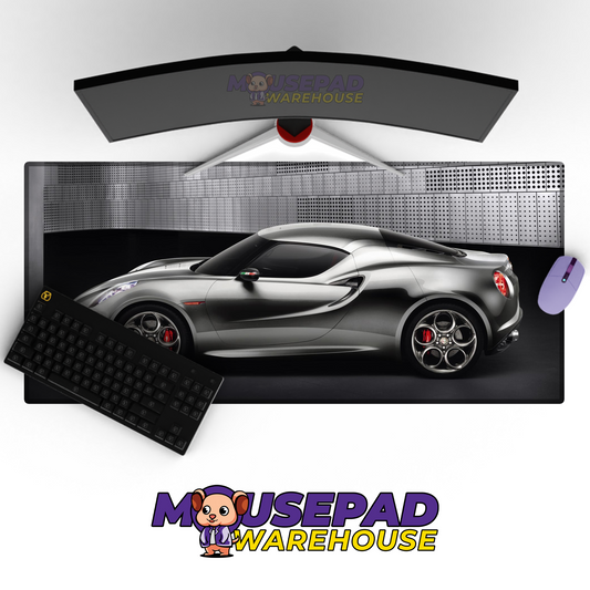 Alfa Romeo 4C V40 Mousepad Mockup