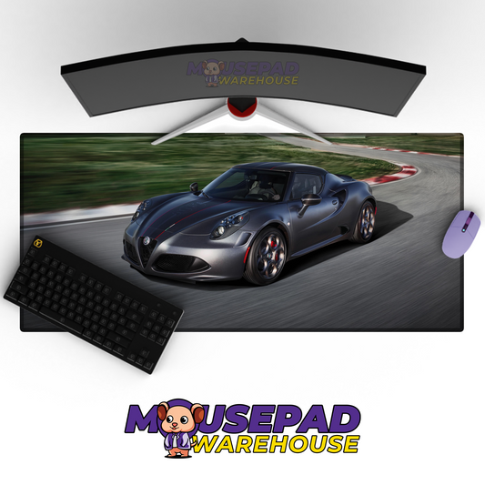 Alfa Romeo 4C V41 Mousepad Mockup