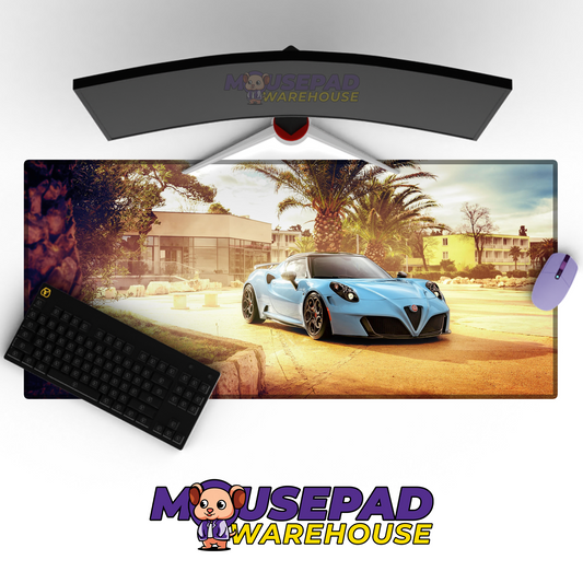 Alfa Romeo 4C V5 Mousepad Mockup