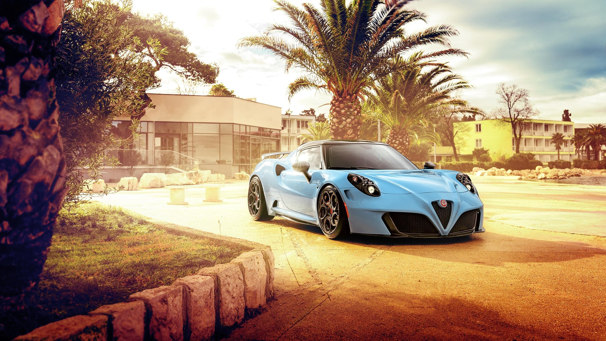Alfa Romeo 4C V5 Mousepad
