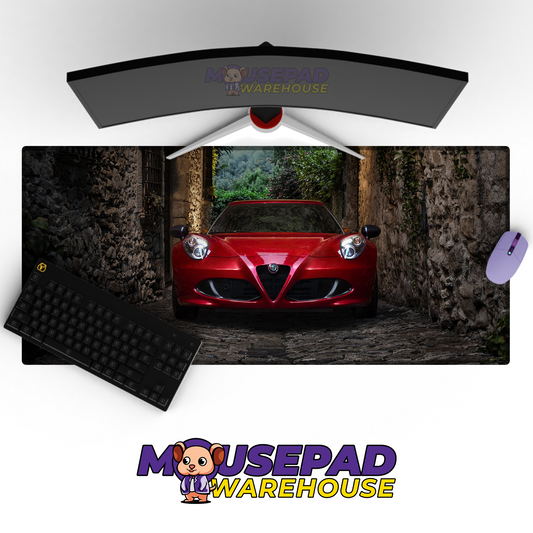 Alfa Romeo 4C V9 Mousepad Mockup