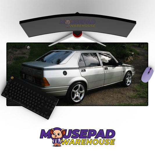 Alfa Romeo 75 Turbo V9 Mousepad Mockup