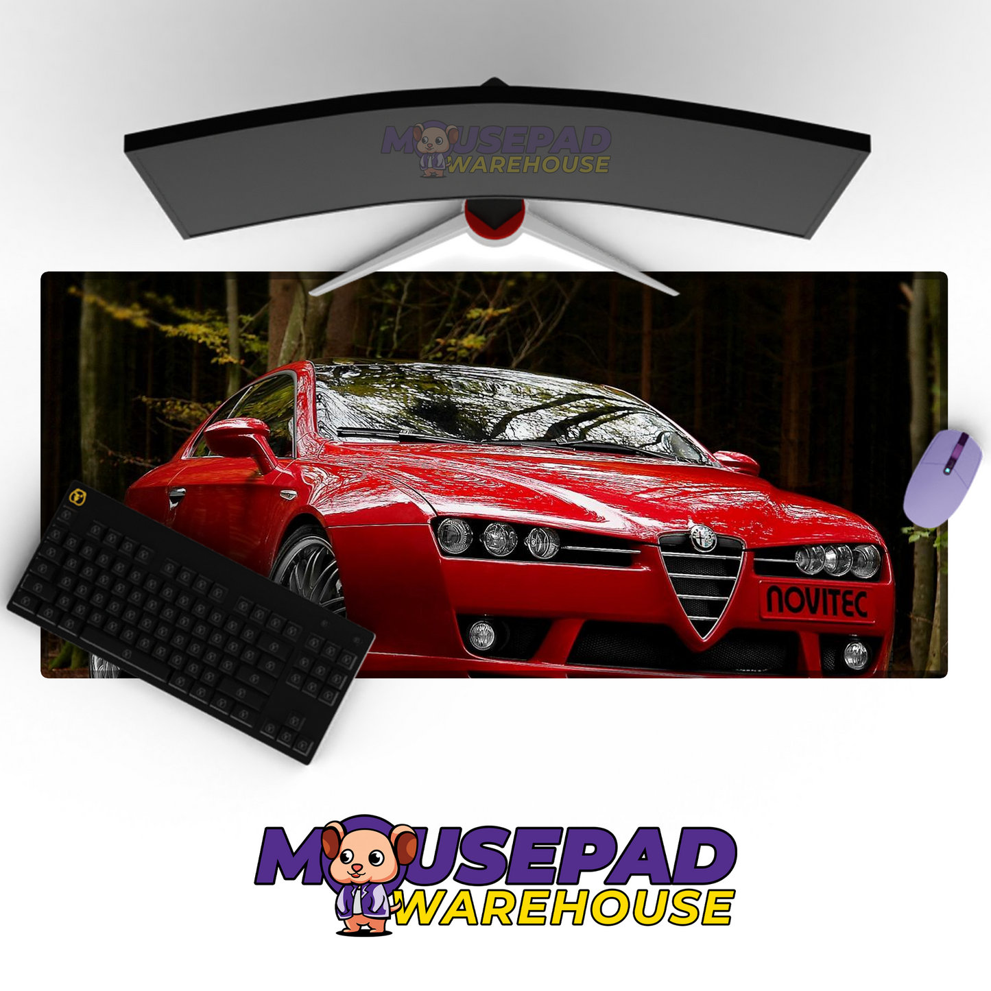 Alfa Romeo Brera V11 Mousepad Mockup