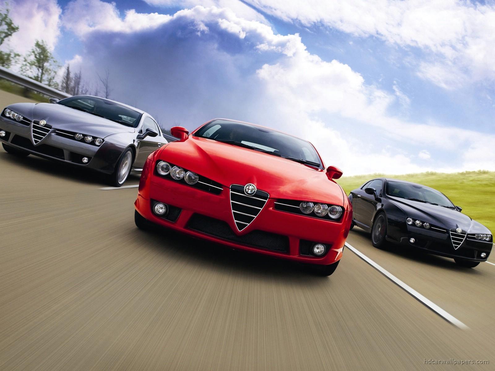 Alfa Romeo Brera V12 Mousepad