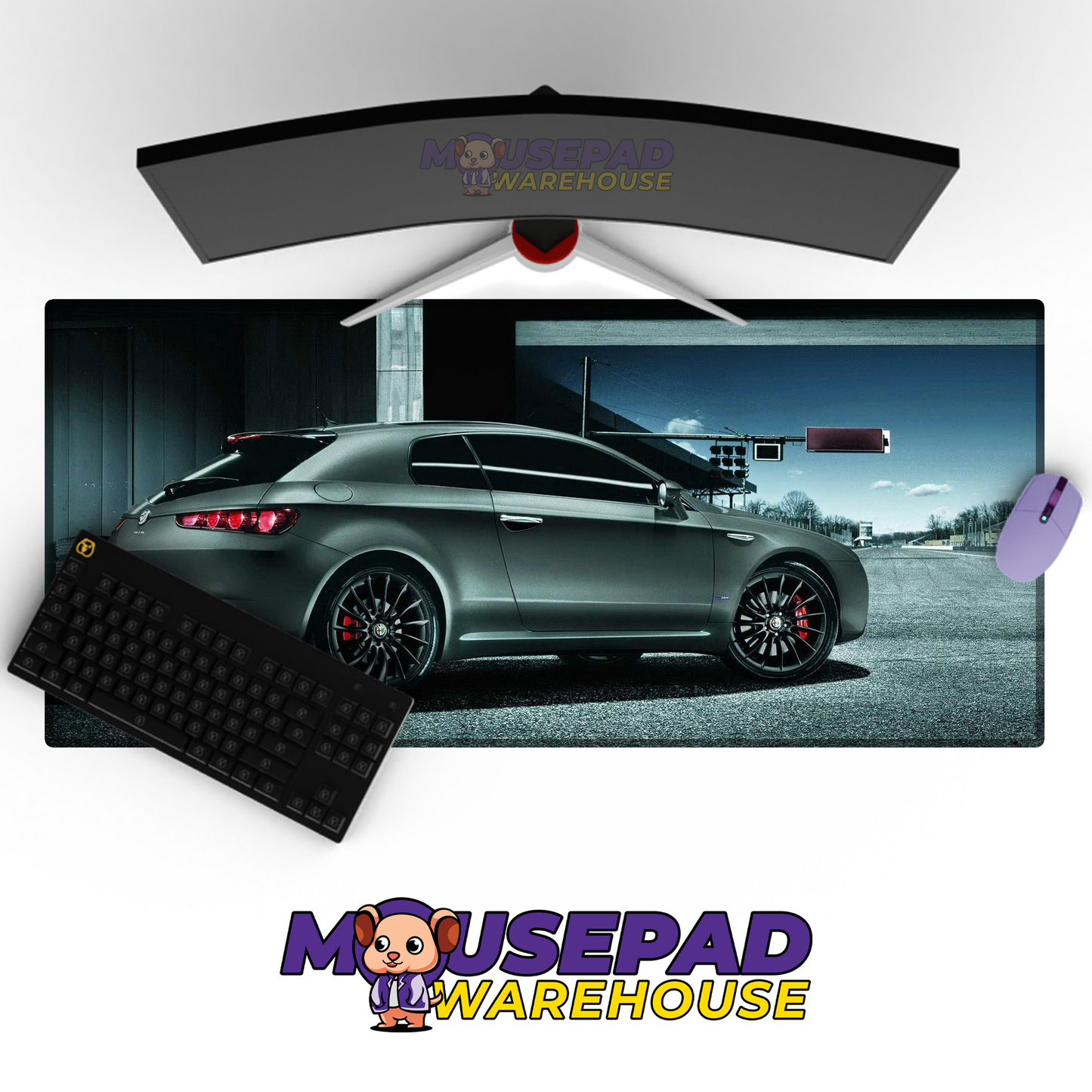 Alfa Romeo Brera V14 Mousepad Mockup