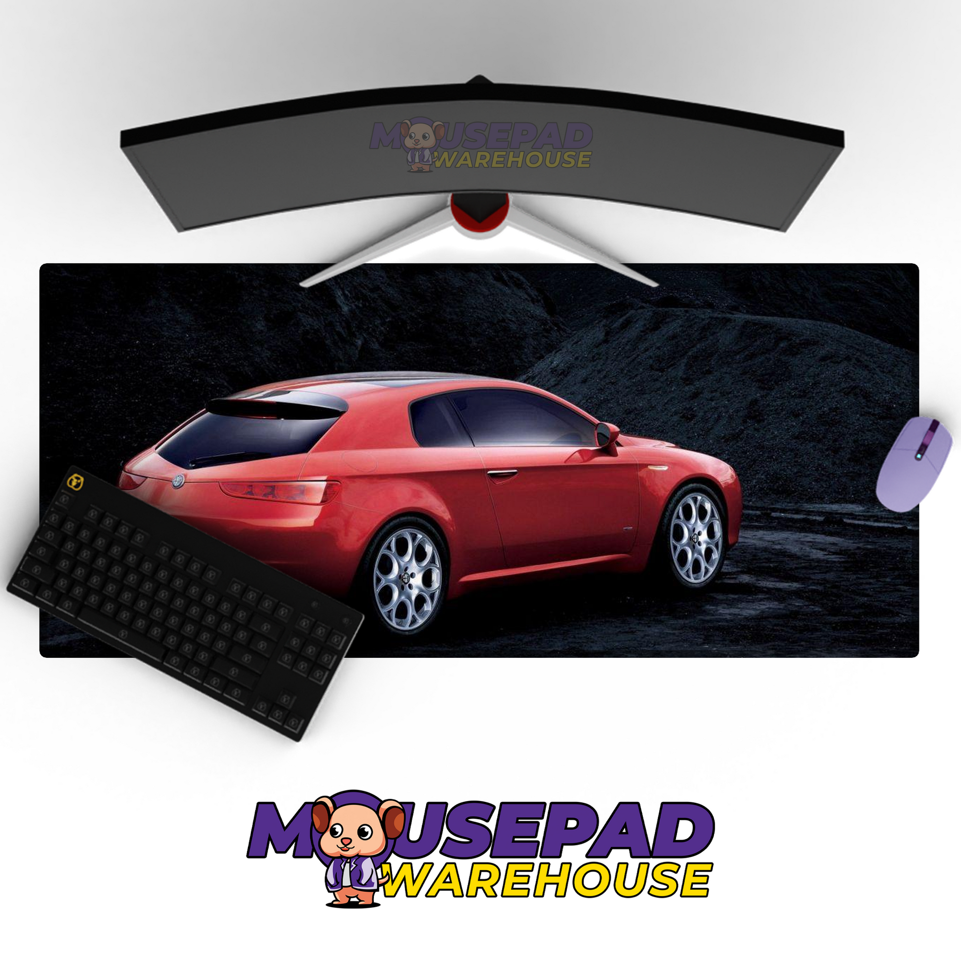Alfa Romeo Brera V18 Mousepad Mockup