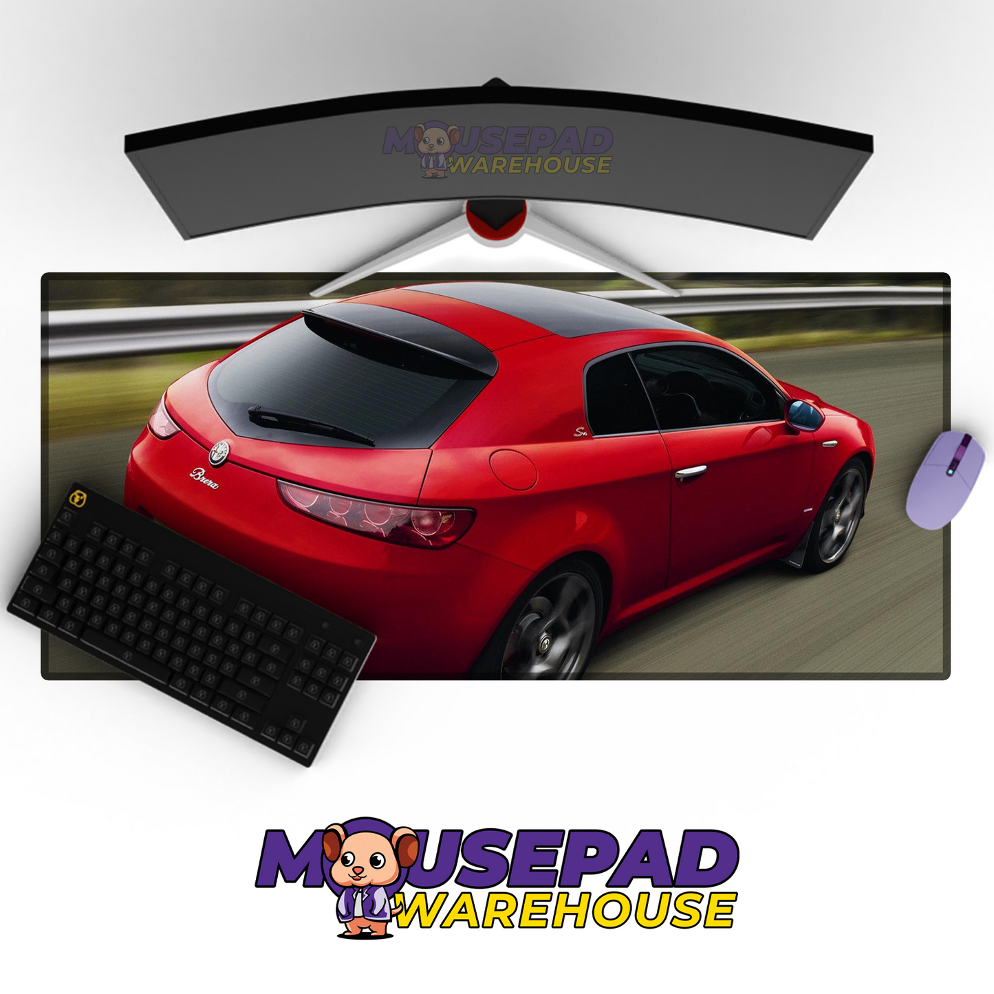 Alfa Romeo Brera V19 Mousepad Mockup