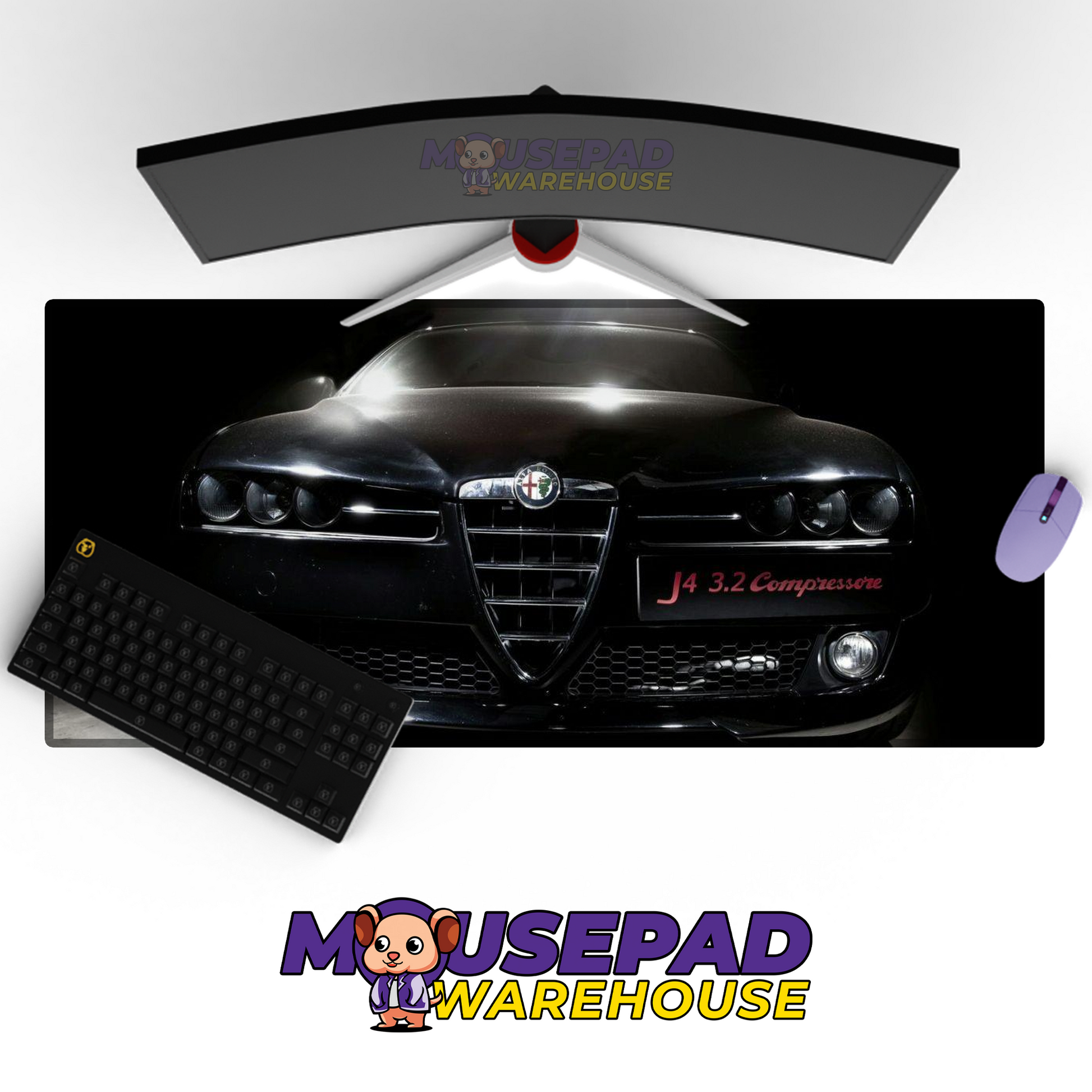 Alfa Romeo Brera V22 Mousepad Mockup