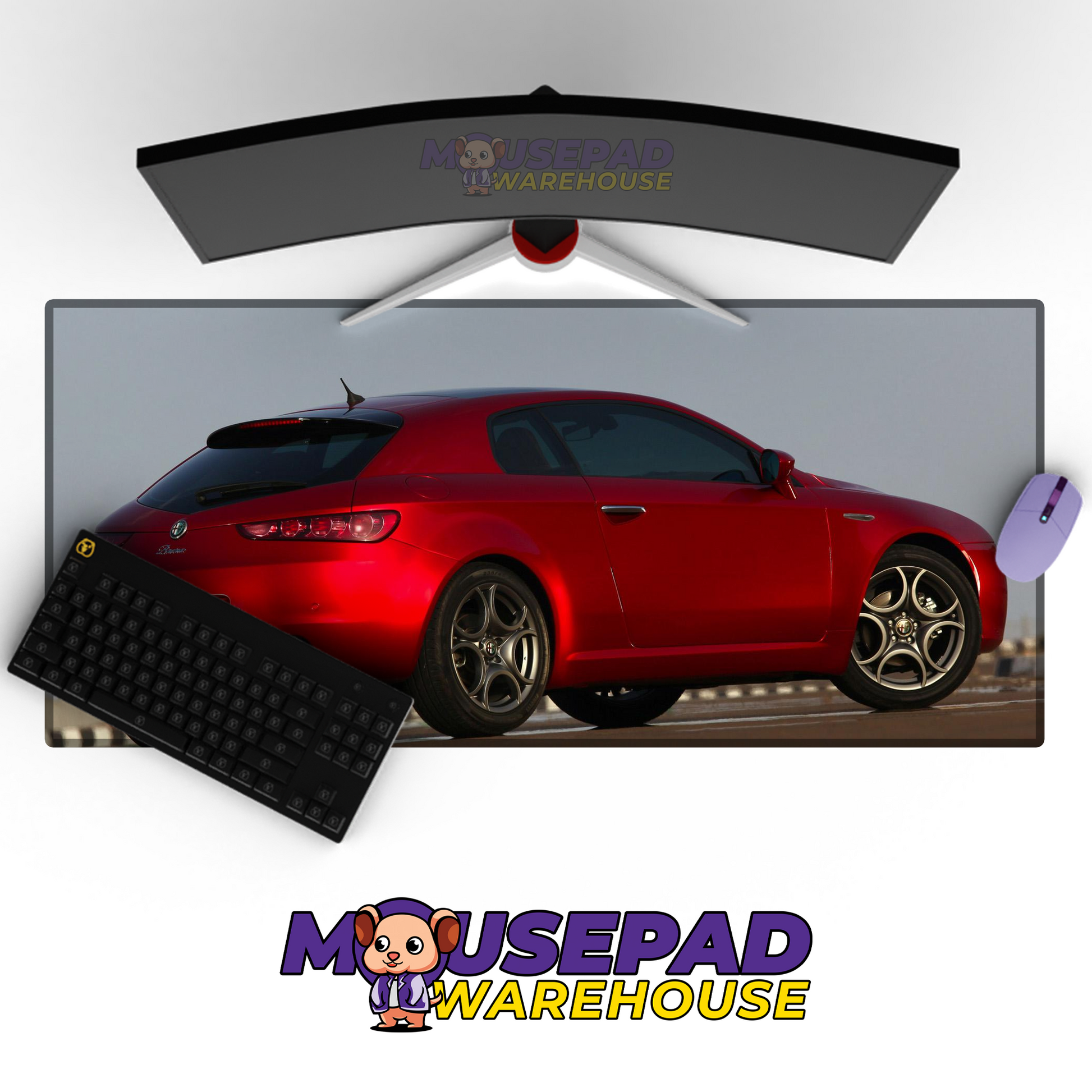 Alfa Romeo Brera V25 Mousepad Mockup