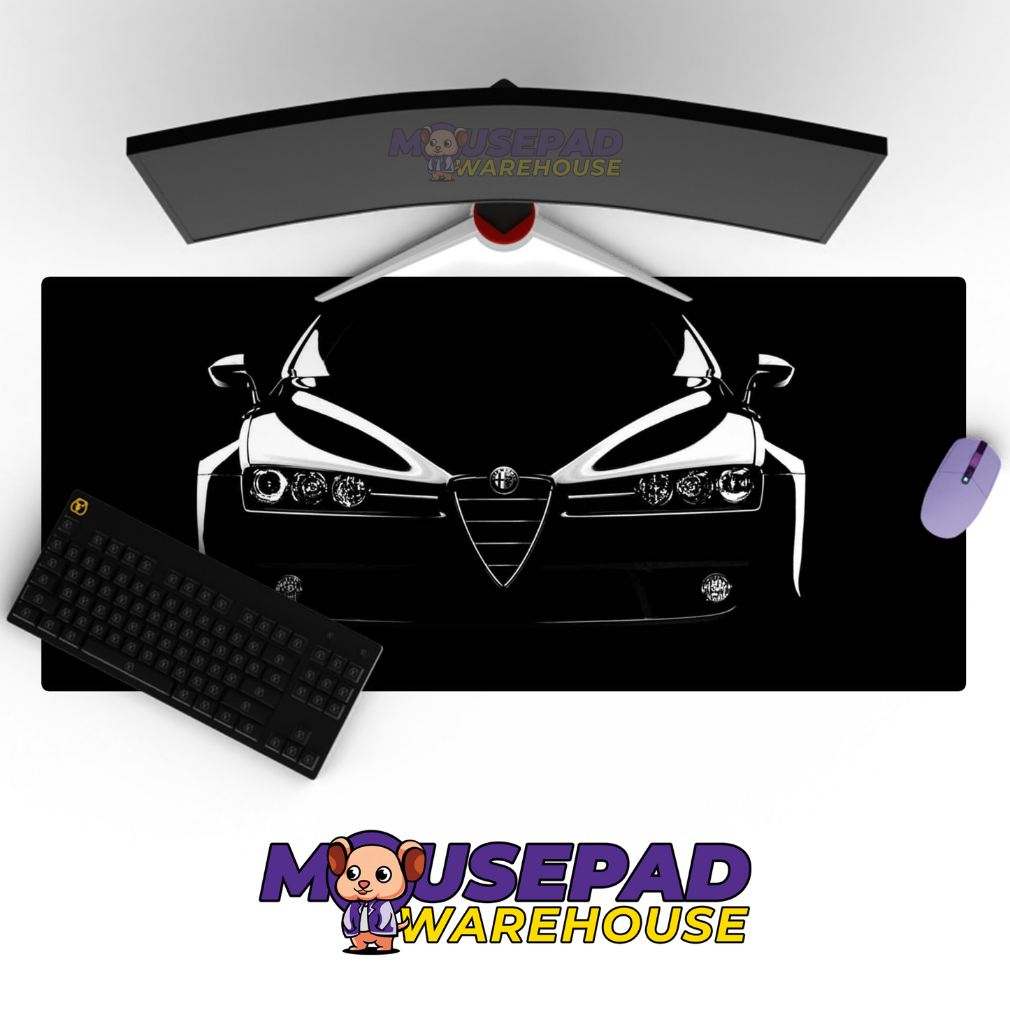 Alfa Romeo Brera V26 Mousepad Mockup
