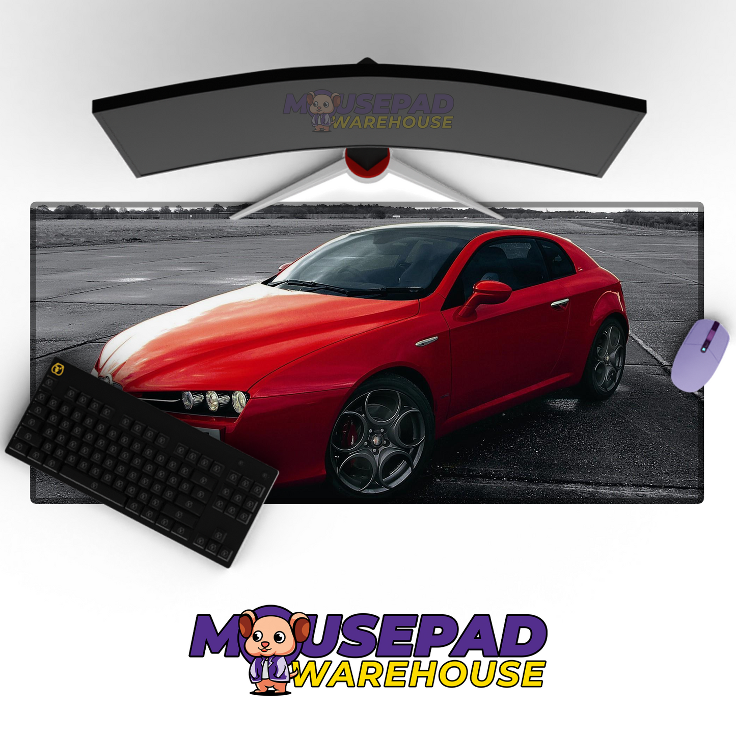 Alfa Romeo Brera V27 Mousepad Mockup