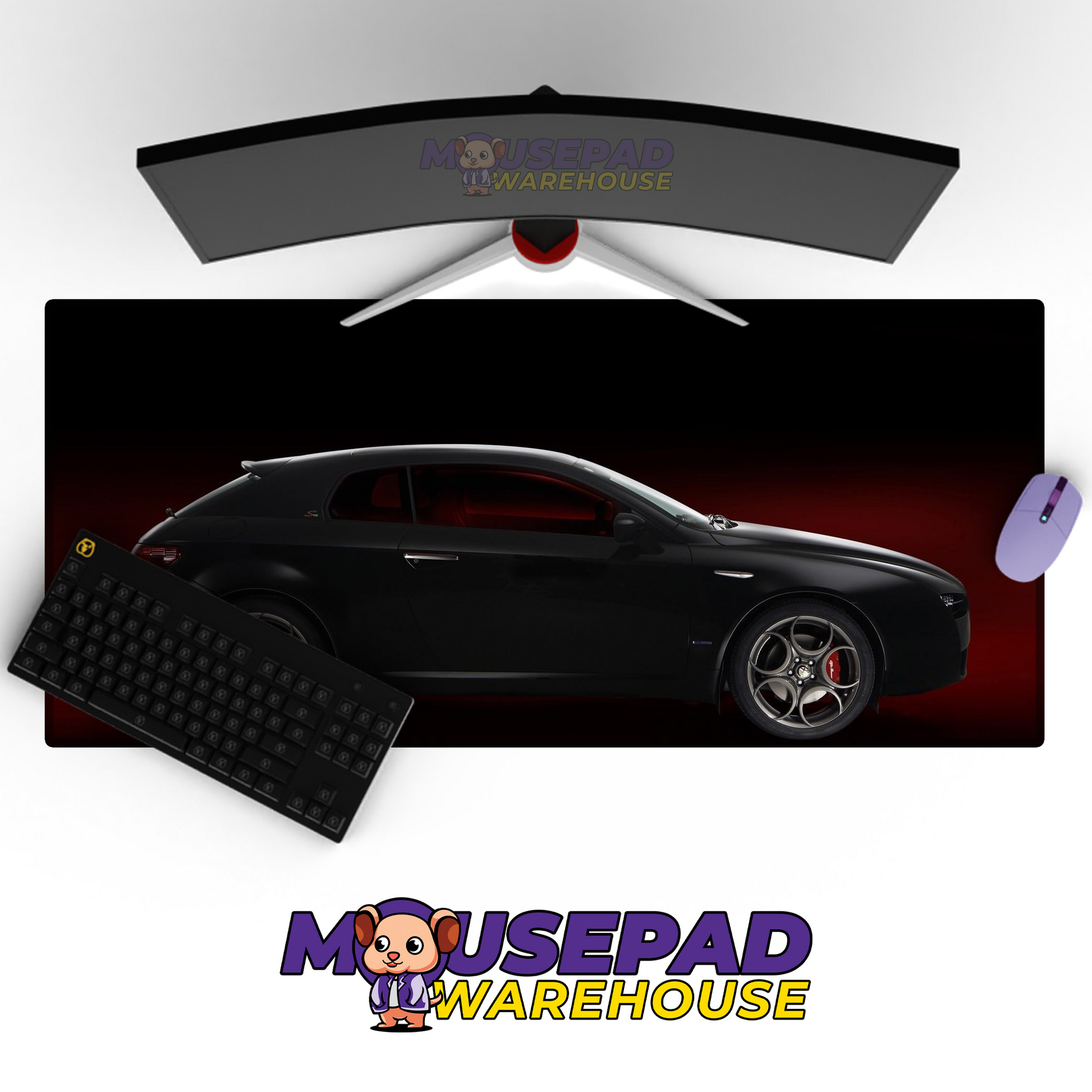 Alfa Romeo Brera V29 Mousepad Mockup