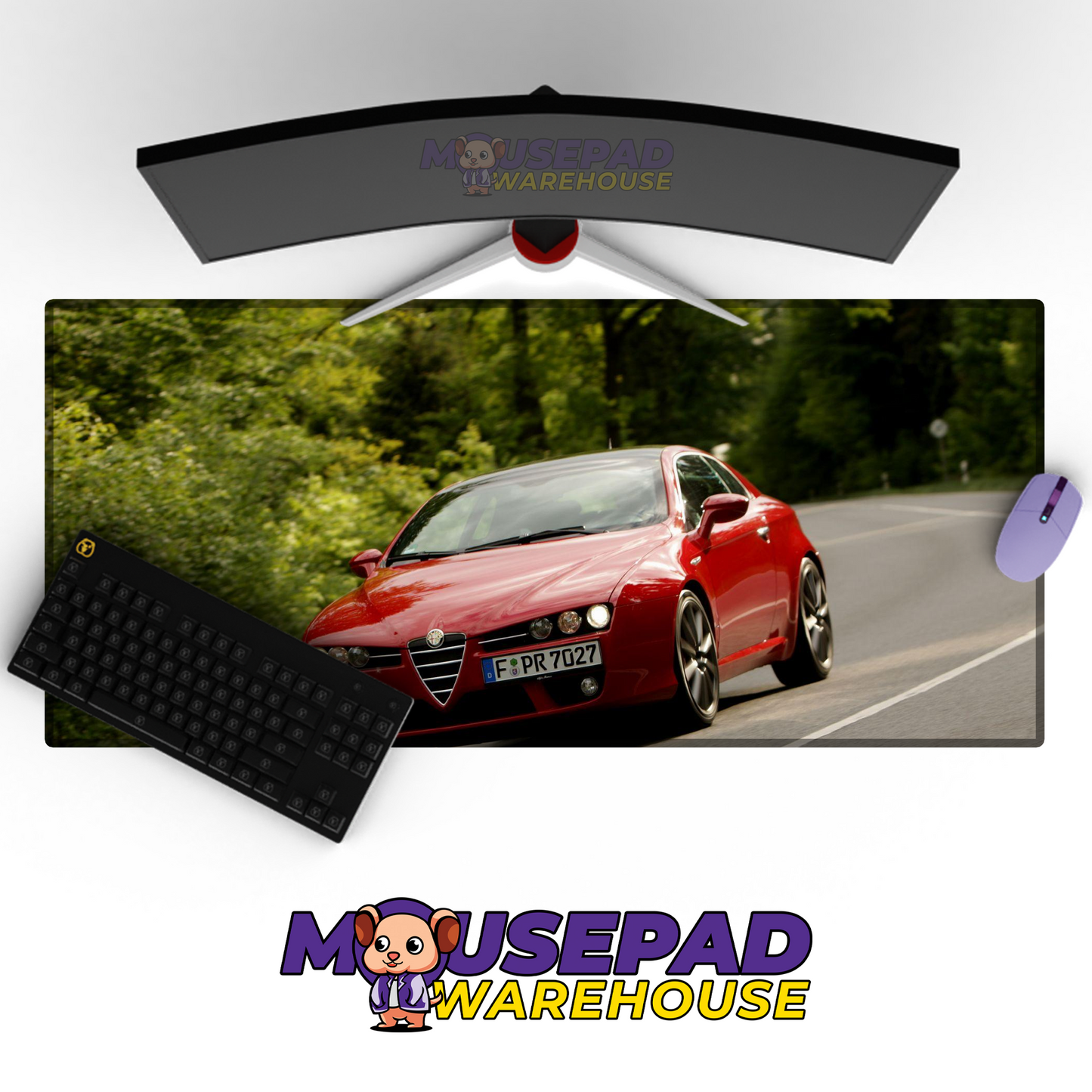 Alfa Romeo Brera V31 Mousepad Mockup