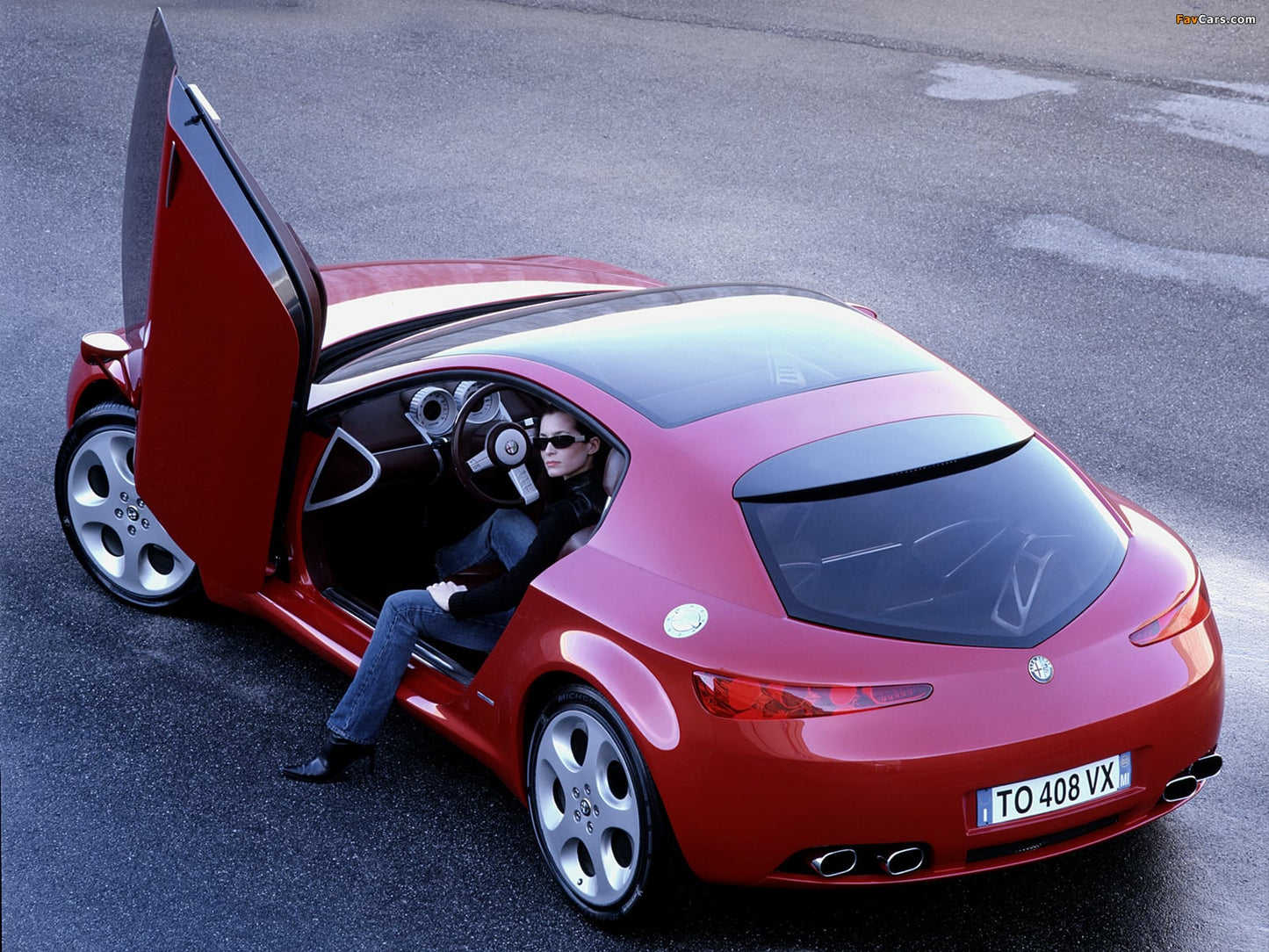 Alfa Romeo Brera V33 Mousepad