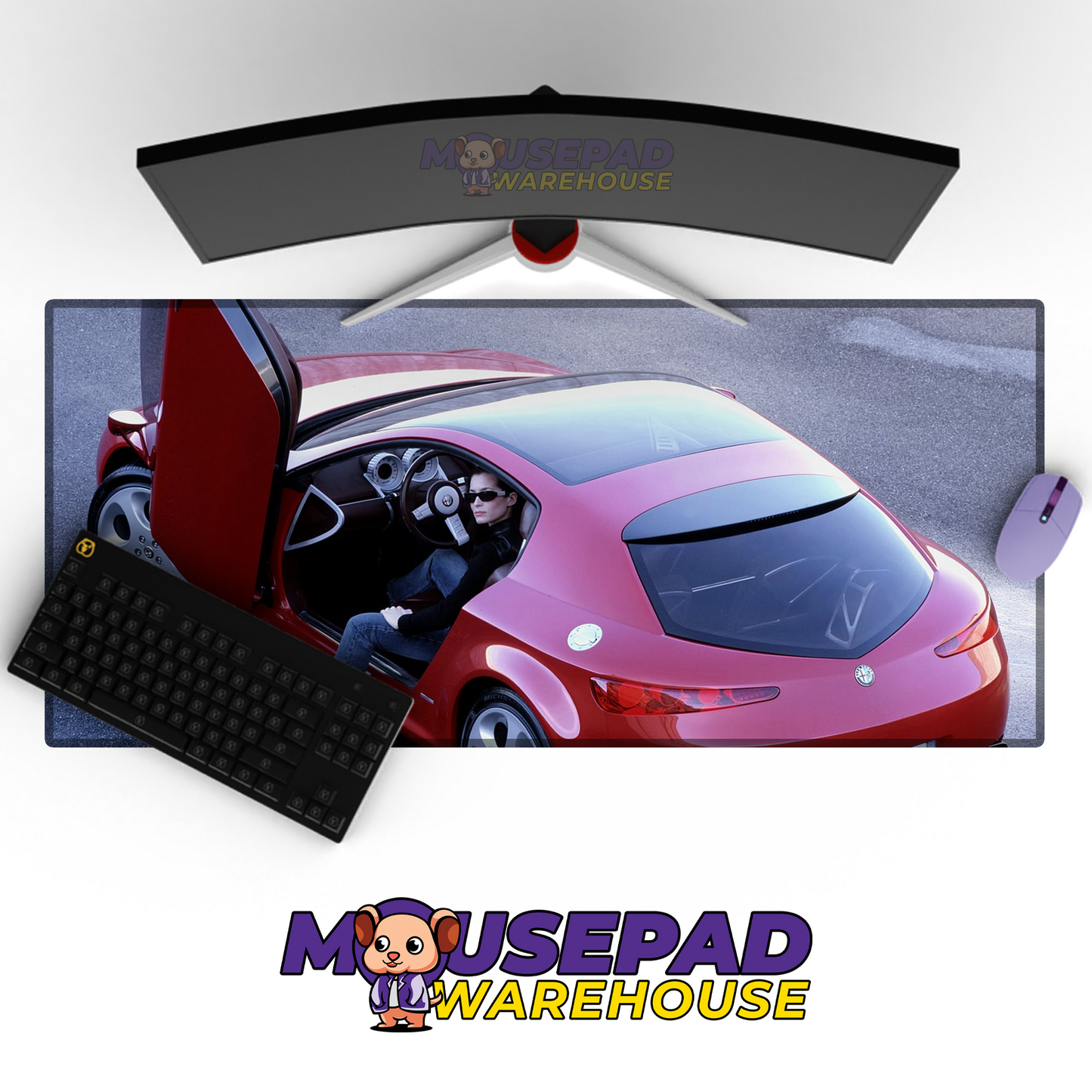 Alfa Romeo Brera V33 Mousepad Mockup